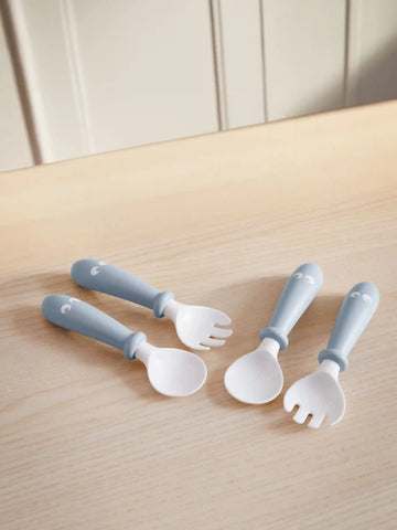 Baby Spoon and Fork, 4 pcs