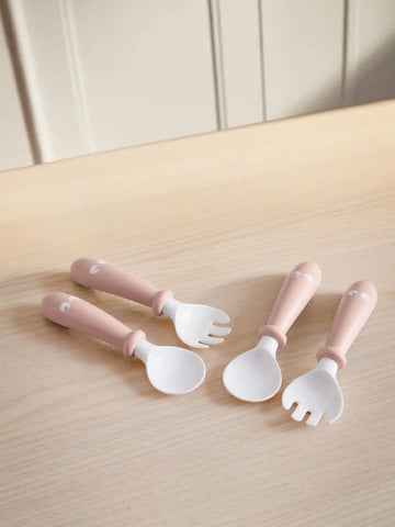 Baby Spoon and Fork, 4 pcs