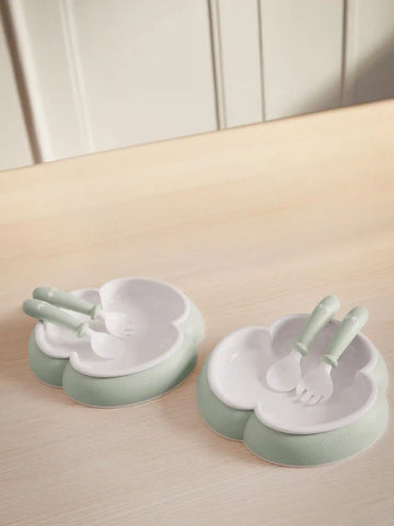 Baby Plate, Spoon and Fork, 2 sets