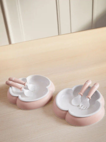Baby Plate, Spoon and Fork, 2 sets