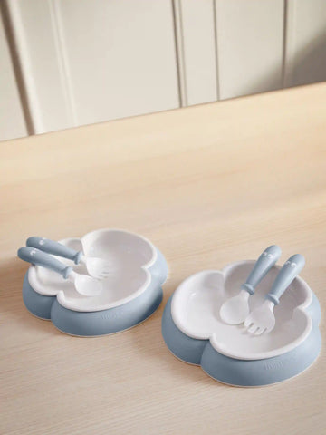 Baby Plate, Spoon and Fork, 2 sets