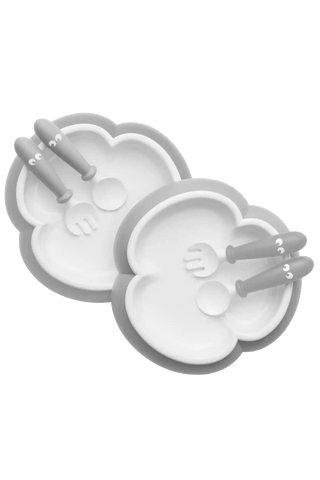 Baby Plate, Spoon and Fork, 2 sets