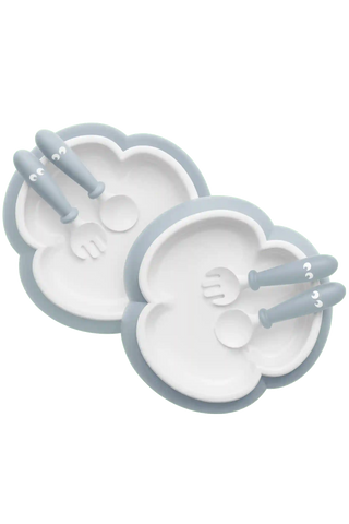 Baby Plate, Spoon and Fork, 2 sets