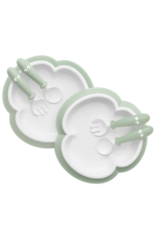 Baby Plate, Spoon and Fork, 2 sets