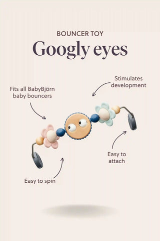 Toy for Bouncer – Googly eyes